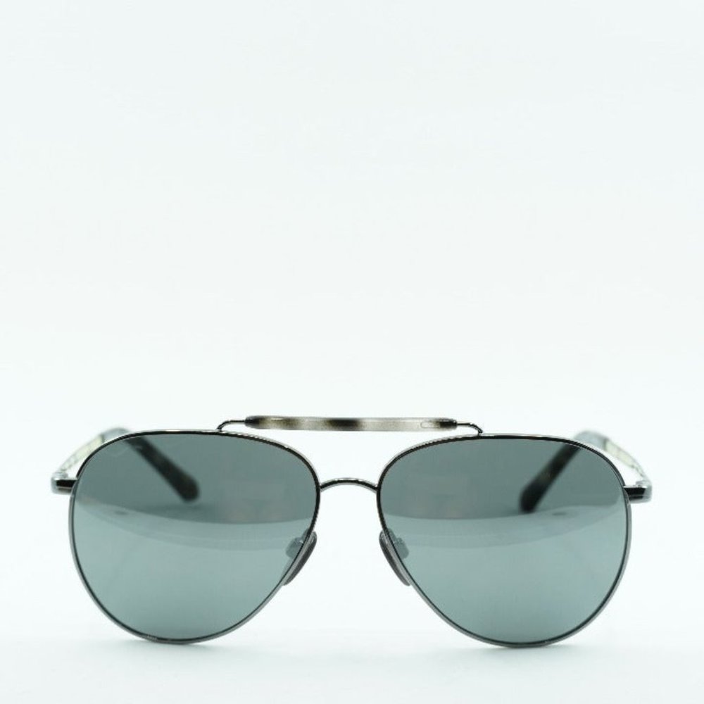 FINAL PRICE NEW BURBERRY BE3097 10036G PILOT GREY / MIRRORED SILVER SUNGLASSES - Picture 2 of 7